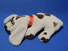 Vintage Original Hornby Pound Puppies New Born 1984, Grey/Brown 9"
