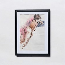 Original Artwork - Leaning into Silence - Kew Living