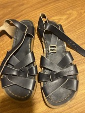 Navy Saltwater Sandals Uk 4