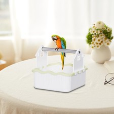 Portable parrot perch stand - portable,