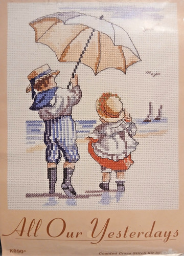 Bnib counted cross stitch - cross,