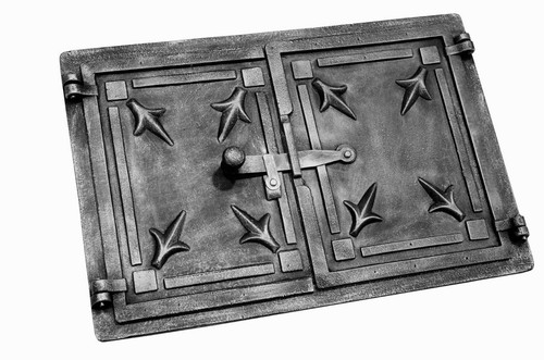 Cast iron fire - fire, bread