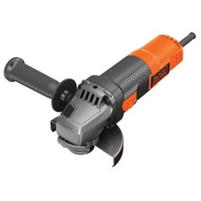 BLACK+DECKER 900W 115mm Angle Grinder With Kit Box BEG210KQ-GB