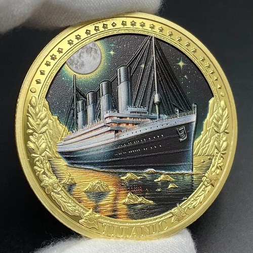 Titanic gold coins - gold,