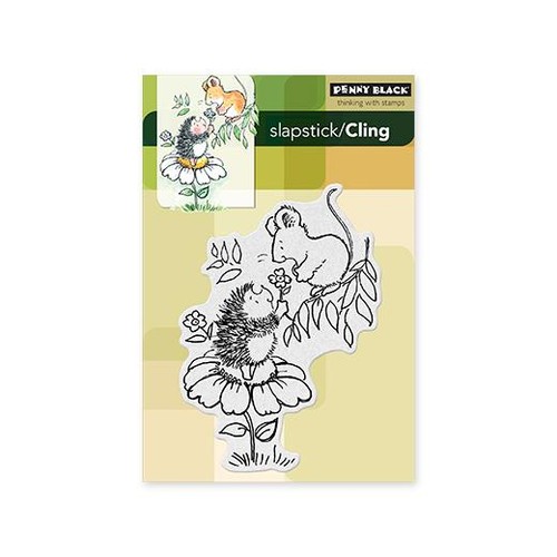 Penny black cling rubber - cling,