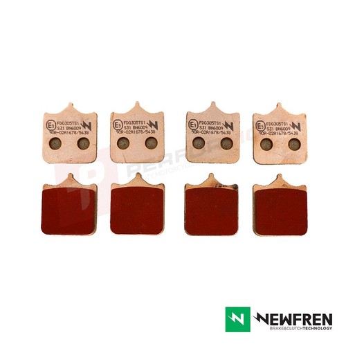 Newfren front sintered brake - newfren,