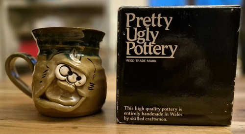 Vintage pretty ugly pottery - pretty,