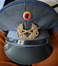 Vintage West German Bundeswerhr Visor Cap From Cold War Era V11/1968