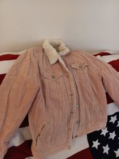 Denim Co Pink Corduroy Jacket