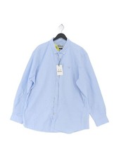 Barbour Men's Shirt XXXL Blue 100% Cotton Basic New with tags