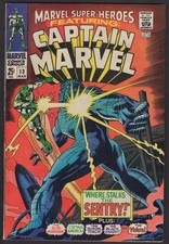Marvel Super-Heroes #13 - 1st Appearance of Carol Danvers (Captain Marvel)!