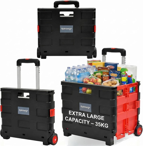 Heavy duty folding - heavy, trolley