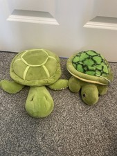 2 X Turtle Soft Toy Plush Teddies
