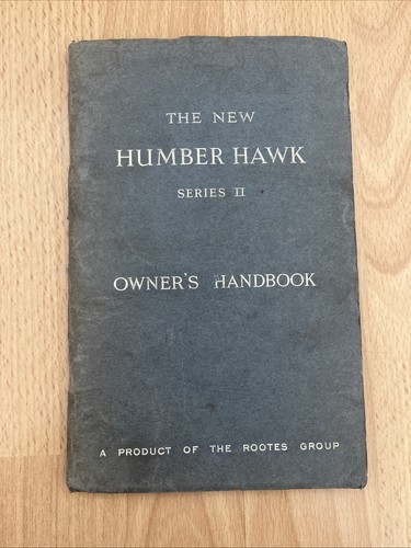The new humber hawk - the,