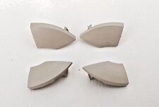 Fiat 500 radio cd button buttons ivory white cream trim mould cover removal 4pcs