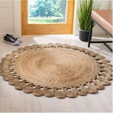 Design Jute Natural Rug Round