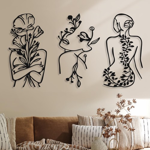 Pcs metal wall art - metal,