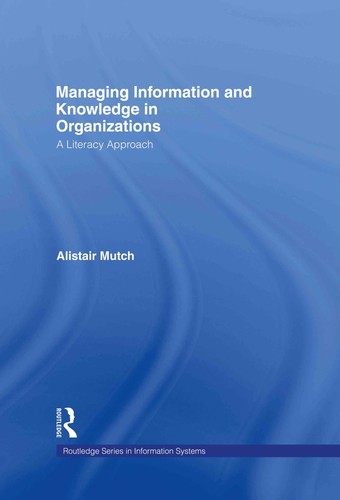 Managing information and - information,