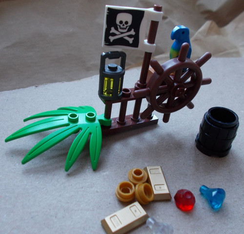 Lego pirate treasure gold - lego,