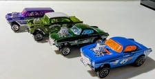 Hot Wheels Bundle of 4 Various Loose  Gassers