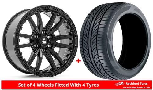 Alloy wheels tyres - 20", lenso