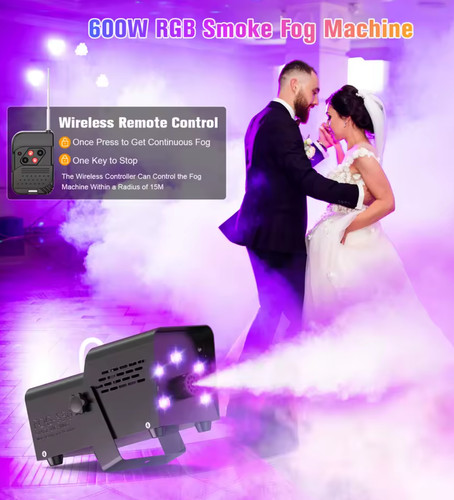 500w led rgb smoke machine - smoke,
