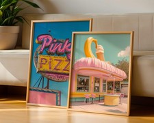 Colourful Prints | Retro Diner