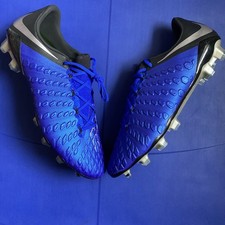Nike Hypervenom 3 Elite FG UK10 AJ3805-400 *NEW* Blue / Black