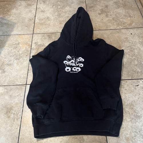 Black patterned front - black,