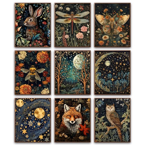 Morris wall paintings - wall, poster