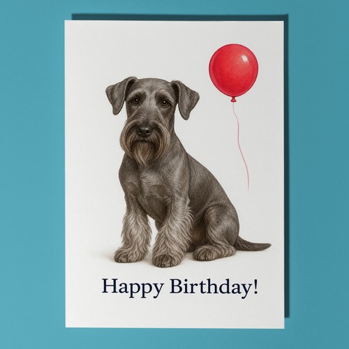 Cesky terrier personalised - terrier,