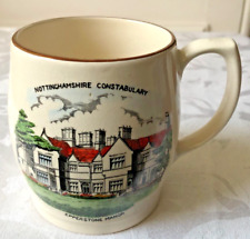 Rare "Epperstone Manor " Police College Sandland Ware Staffordshire Large Mug