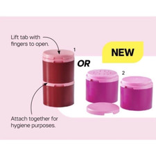 TUPPERWARE Salt & Pepper