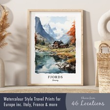 Europe Travel Poster Print |