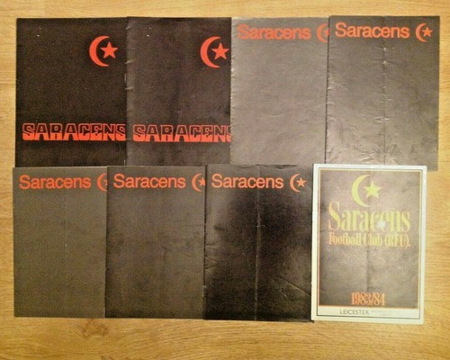 Saracens rugby programmes - programmes, 1961