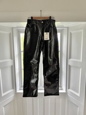 Pull bear black vinyl - black,