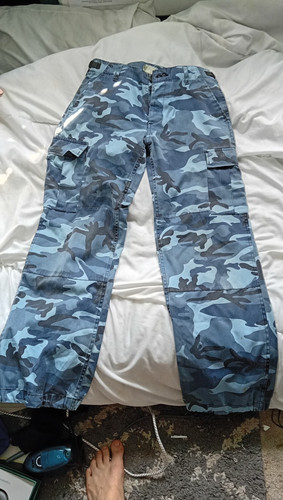 Mil tec blue - blue, cotton