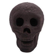 Fireproof Portable Skull Sculpture Halloween Ceramic Ornaments Skull Decor7318