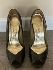 Ted Baker Dark Brown Court Shoes Size 6
