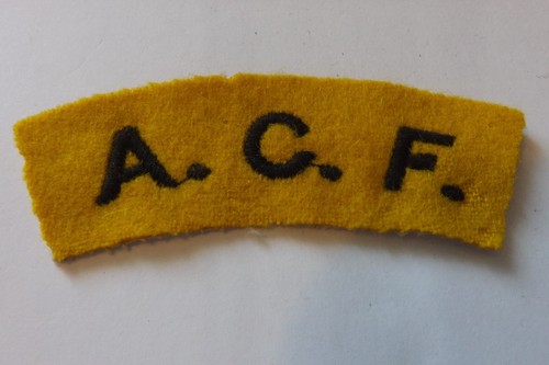 Military cloth badge - badge, british
