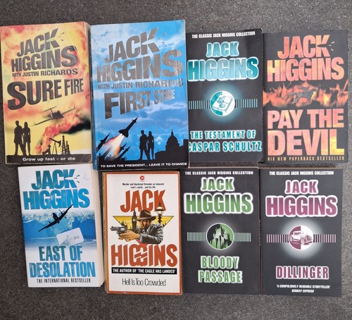 Jack higgins book bundle - jack,
