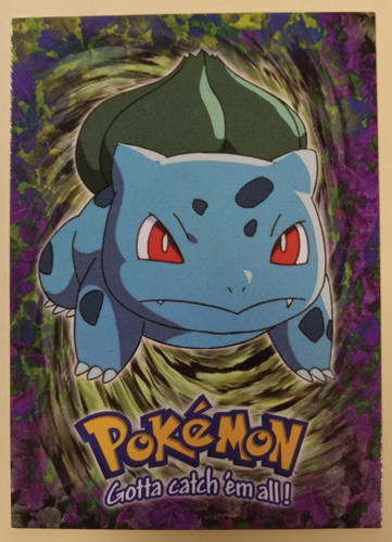 Bulbasaur topps 12 - bulbasaur, stage