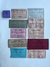 Vintage paper seed packets