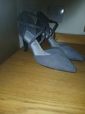 Ladies Grey Smart  Strappy