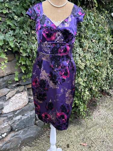 Bernard purple floral - st.,