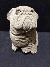 Vintage Garden British Bulldog Ornament 