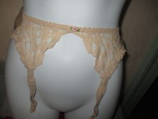 LADIES SUSPENDER BELT - BEIGE