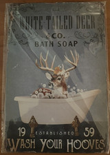 White Tailed Deer & Co Bath