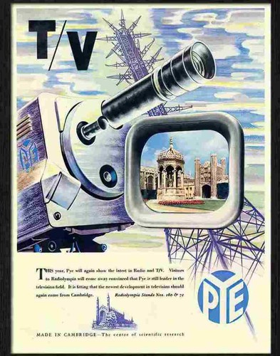Advert photo pye television - 5,