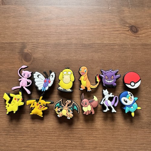 12pcs pokemon shoe charms - pokemon,